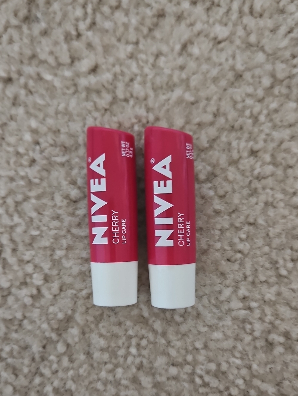 NIVEA Cherry Lip Care Balm - Pink